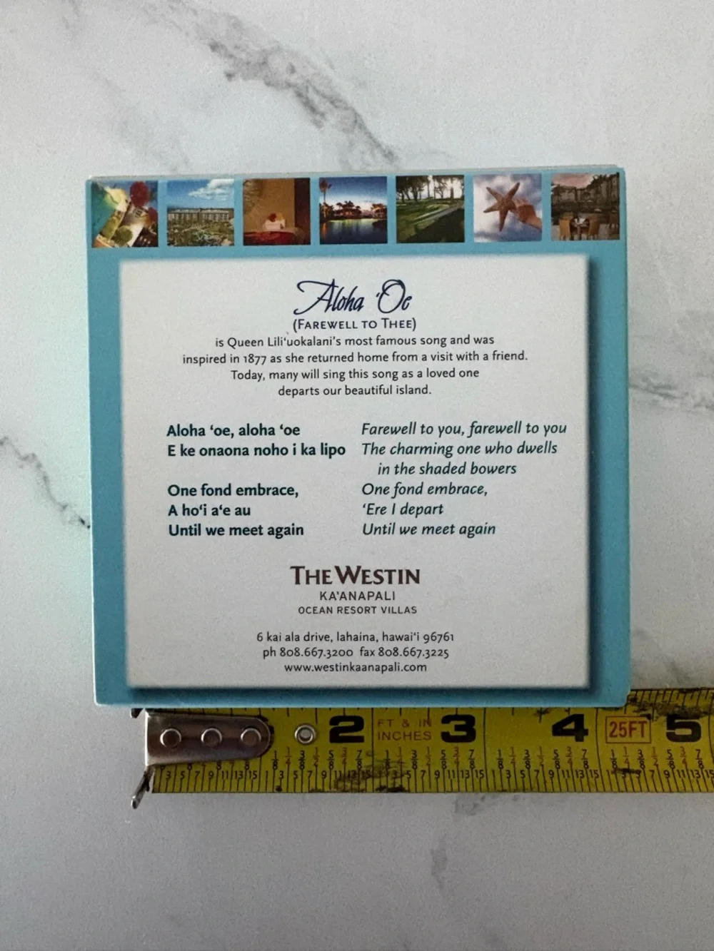 Hawaii Coasters, Boxed Set of 15, Ka'anapali